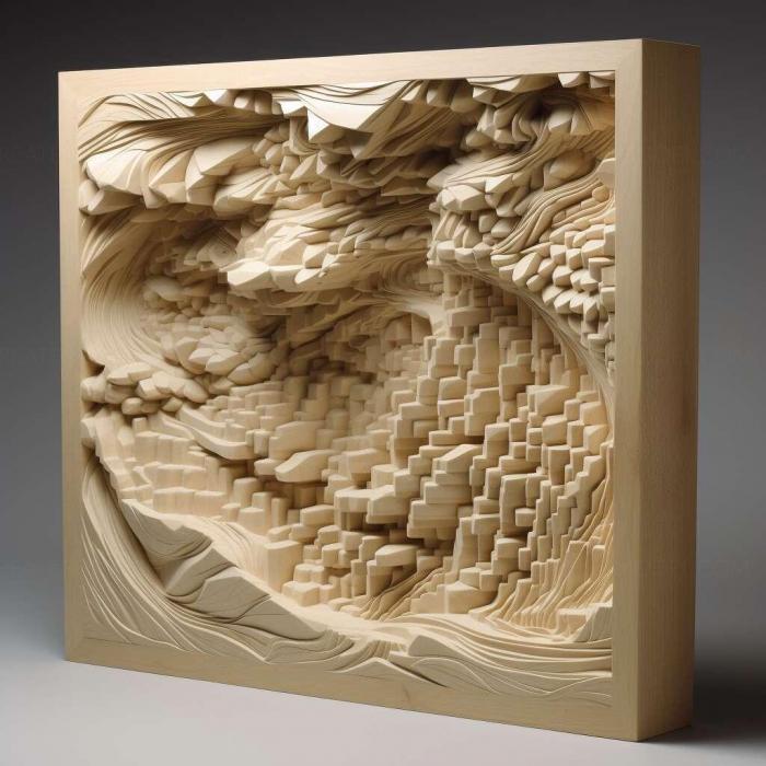 نموذج ثلاثي الأبعاد لآلة CNC 3D Art 